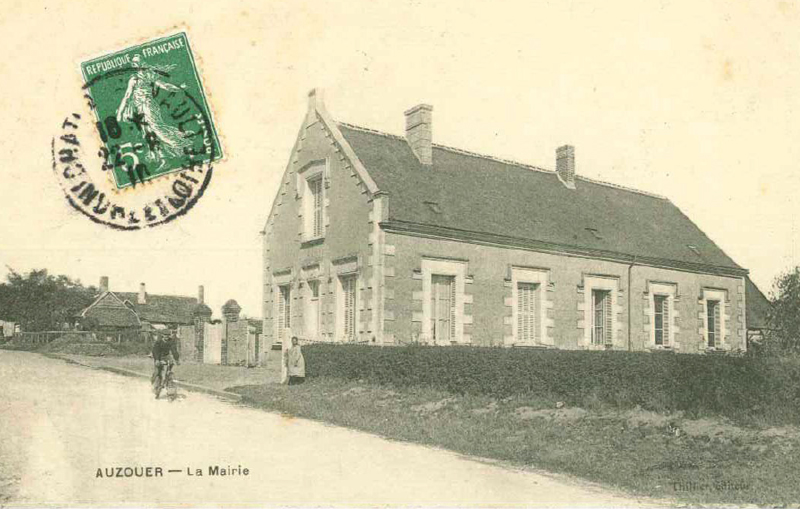 Histoire de la mairie d'Auzouer en Touraine